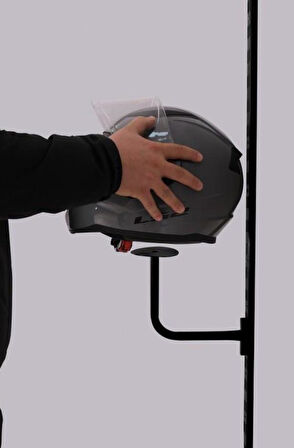 10 Adet - Dikmeye Geçen Kask Tutucu