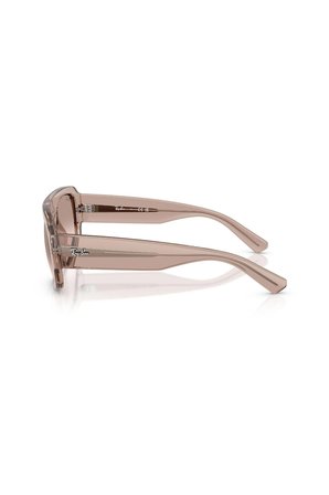 Ray-Ban RB2218 6727/8Z Güneş Gözlüğü Şeffaf Açık Kahve Çerçeve Aynalı Kahverengi Cam 55 mm