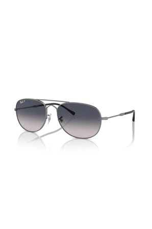 Ray-Ban RB3735 004/78 Güneş Gözlüğü Gri Metal Çerçeve Mavi Degrade Cam 60 mm