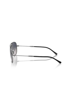 Ray-Ban RB3735 004/78 Güneş Gözlüğü Gri Metal Çerçeve Mavi Degrade Cam 60 mm