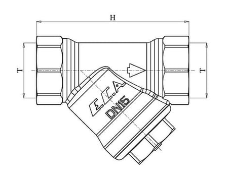 E.C.A 1" Filtre 601010003