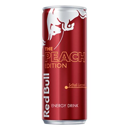 Red Bull Enerji İçeceği Şeftali 250 Ml X 24 Adet