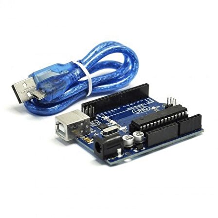 Arduino UNO R3 + USB Kablo 