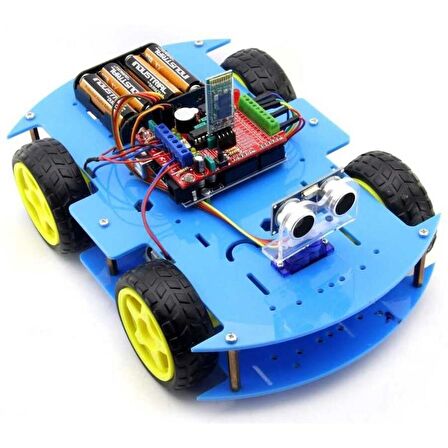 Robomod Bluetooth Kontrollü Robot Kiti - Demonte