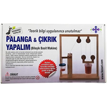 Palanga ve Çıkrık Yapalım Fizik Deney Seti