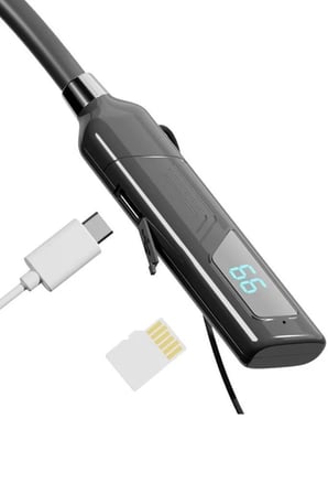 Delux Serisi Ofis Müzik Günlük Bluetooth Kulaklık TB07 Siyah