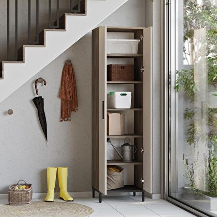 Robin Home Gloria Çok Amaçlı Dolap Banyo Dolabı Mutfak Dolabı,Ofis Dolabı ve Kiler Dolabı