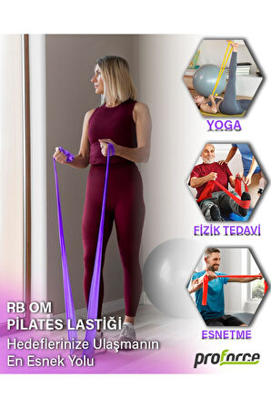 Pilates Lastiği Orta Sert Rb Om