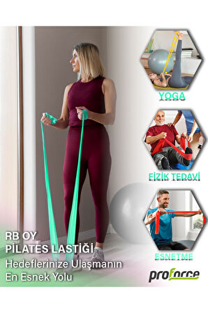 Pilates Lastiği Orta Sert Rb Oy