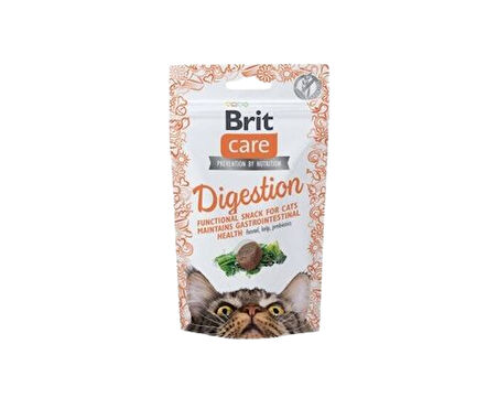 Brit Care Snack Digestion Sindirim Sistemi Düzenleyici Kedi Ödül Maması 50gr