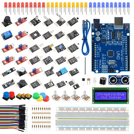 Arduino Uyumlu Robotik Kodlama Seti 161 Pcs (Kutulu ve E-Kitaplı)