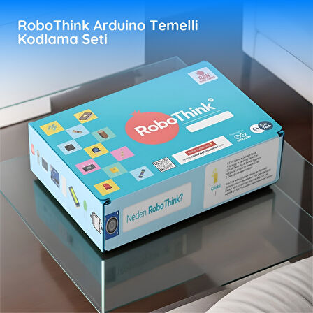 Arduino Uyumlu 4 Teker Robot Araba Kodlama Seti 4WD-BLE (Kutulu ve E-Kitaplı)