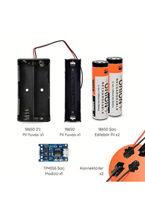 Power Upgrade Kit RoboThink Setler için Şarj Edilebilir Güç Kiti