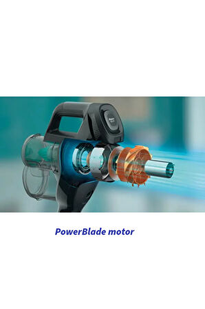 Power Blade motor Speedpro Şarjlı Dikey Süpürge