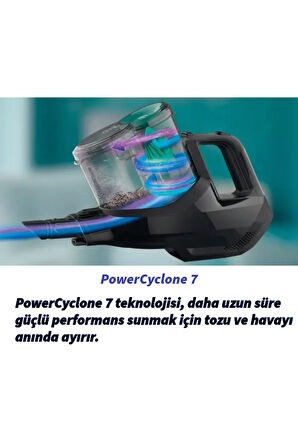 Power Blade motor Speedpro Şarjlı Dikey Süpürge
