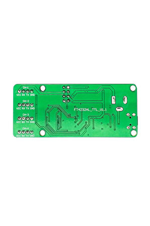 FTDI FT4232HL USB to 4 Kanal TTL UART UyumluÇevirici  RS232 Seri Port Haberleşme Arduino Mcu Uydu Al