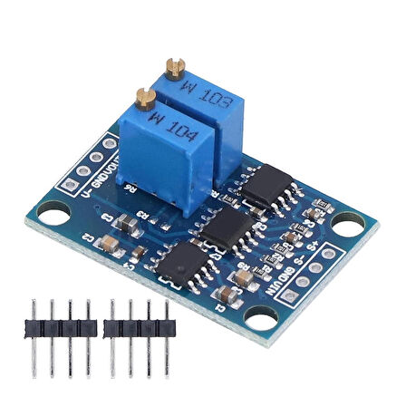 Ad620 Micro Voltaj Sinyal Kuvvetlenirici Modül DC 12V Mikro Küçük Gerilim Ölçme Kartı Enst.Yükselti