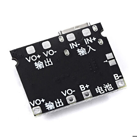 TP4056 18650 Lityum Pil Şarj Modül Type C Ayarlı Voltaj Yükseltici Lion Batarya Akü DC 3.7V to 28V 