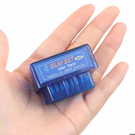 ELM327 Mini Bluetooth OBD2 v2.1 Araba Beyin Ayar Arıza Tespit Cİhazı Test Tamir Aracı Android Windo