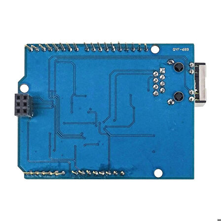 Arduino Ethernet Shield Wiznet W5500 3.3V SPI TCP/IP UDP Network Ağ Lan Haberleşme İnternet Iot Kont
