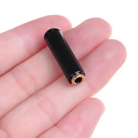 3.5mm Dişi Ses Soket Kutusu 4 Tel Kutuplu Aluminyum Jack Altın Kaplama Stereo Kulaklık Mikrofon Hopa