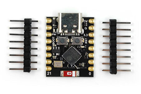 ESP32 C3 Super Mini Geliştirme Kartı Wifi Bluetooth Type-C Usb 160Mhz 4MB Flash 400kb PSRam MicroPyt