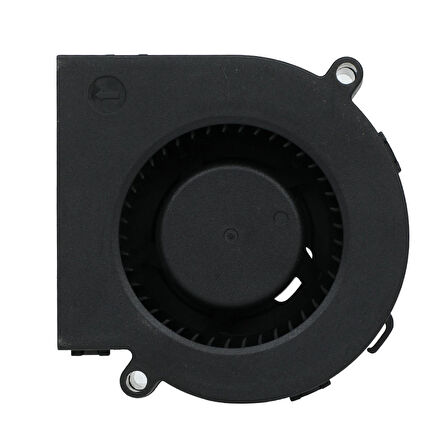 7530 12V DC Salyangoz Fan DFH7530 3D Yazıcı Soğutma Fanı Santirfüj Havalandırma Klima Türbin Kuluçka