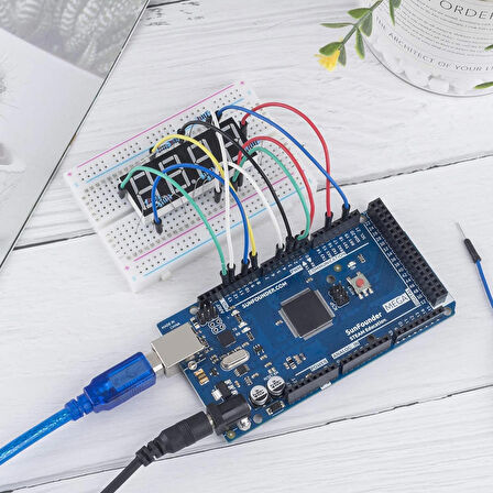 2x10 Pin Dişi Header Çift Sıra 180 Derece 2.54mm Bölünebilir Konnektör Soket Breadbord Pcb Devre Bağ