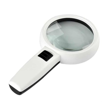 Yakın İnceleme Görme Desteği Yakınlaştırıcı -3 Ledli 5x95mm & 10x19mm El Büyüteç DT7665