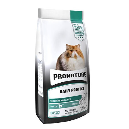 Pronature Adult Tavuklu ve Pirinçli Yetişkin Kedi Maması 1.5 Kg