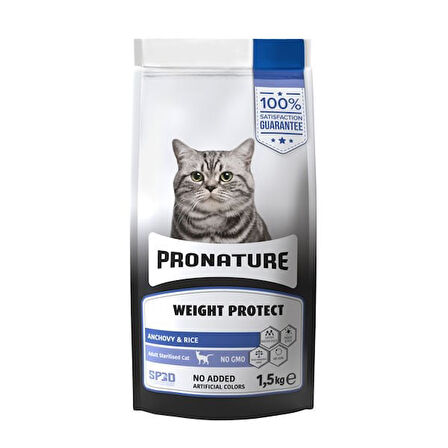 Pronature Adult Sterilised Hamsili Kısırlaştırılmış Kedi Maması 1.5 Kg