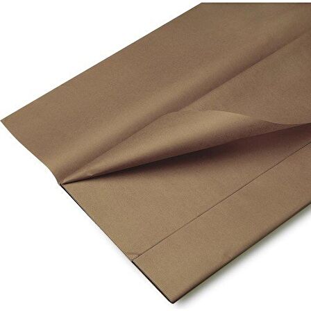 İtalyan Açık Kahve Pelur Kağıt 50*75cm 1 kg. (130-134 Adet)