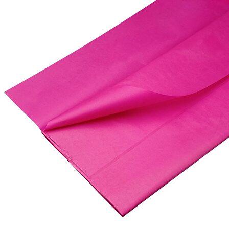 İtalyan Fuşya Pelur Kağıt 50*75cm 1 kg. (130-134 Adet)
