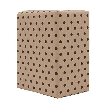 Kraft Yerli Ambalaj Siyah Puantiye 40gr 70x100cm