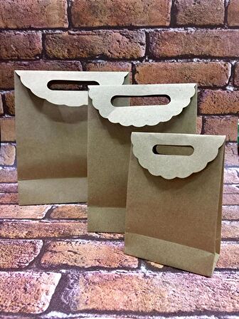 Kraft El Geçme 18*21 cm 25 Adet