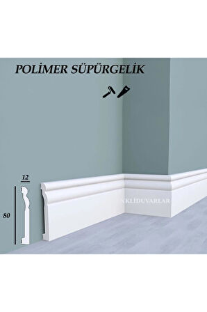 8cmx120cm Lotus PVC Süpürgelik Desenli Suya Neme Dayanıklı PVC Parke Seramik Salon Mutfak Süpürgelik