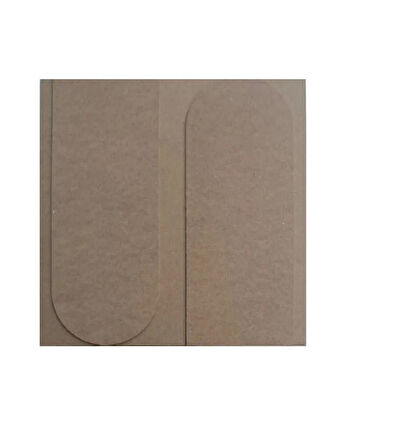 Alacatı Model Mdf Duvar Paneli 1 Adet 40x40cm Dekoratif Duvar Çıtası Ahşap Panel Boyanabilir HAM Mdf