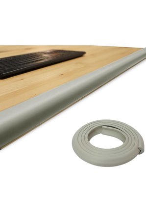 2 Metre 1 Adet Fildişi-Krem Yumuşak Kauçuk Koruma Bebek Odası Mobilya Kenar Köşe Koruma Darbe Emici