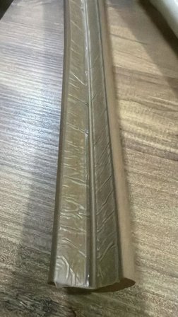 2 Metre 1 Adet Kahverengi Yumuşak Kauçuk Koruma Bebek Odası Mobilya Kenar Köşe Koruma Darbe Emici