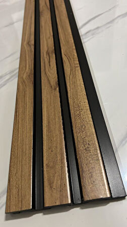 ATC Meşe Model 11cm x 290cm 1 Adet  Ev Ofis Konut Dekoratif PVC Lambiri Duvar Kağıdı Paneli