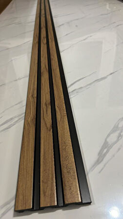 ATC Meşe Model 11cm x 290cm 1 Adet  Ev Ofis Konut Dekoratif PVC Lambiri Duvar Kağıdı Paneli