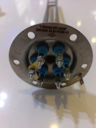 Radyancı Rezistans F1306-1U Yedek Parça 12 kW 330V Vidalı Isıtıcı
