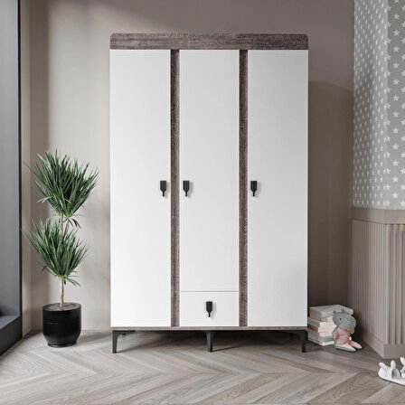 PATİKO ROSE RDLP 131 3 KAPILI DOLAP