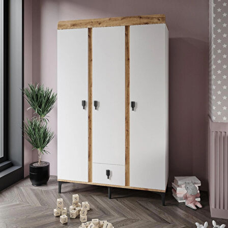 PATİKO ROSE RDLP 131 3 KAPILI DOLAP