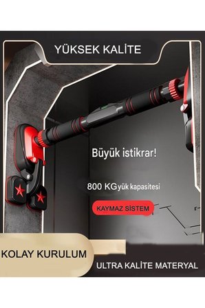 3POD 3 Ayaklı 92-120CM Koridor Kapı Barfiksi Barfix Aleti Çubuğu Çekme Barı Demiri Bar BARFİX