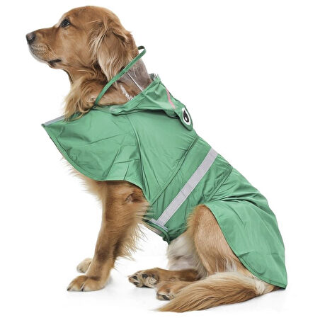 Orta ve Büyük Irk Köpek Yağmurluk - Frog