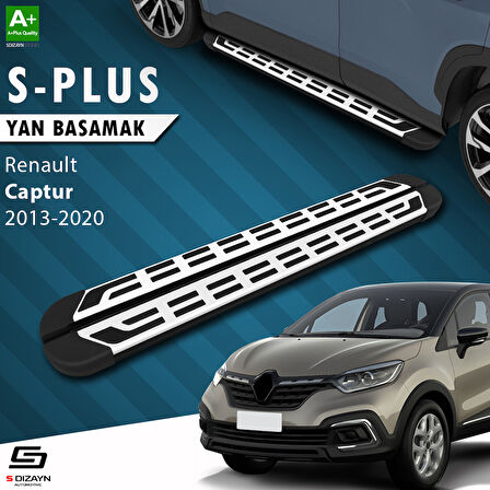 S-Dizayn Renault Captur S-Plus Gri Yan Basamak 173 Cm 2013-2020 A+ Kalite
