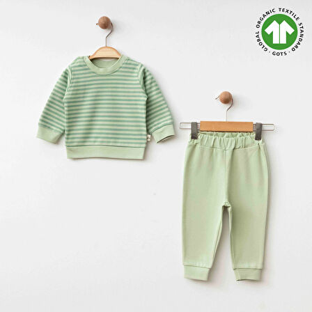 Eslenza Baby Organik 2'li Takım 0054 Yeşil