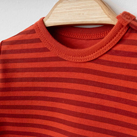 Eslenza Baby Organik 2'li Tulum 0048 Kiremit