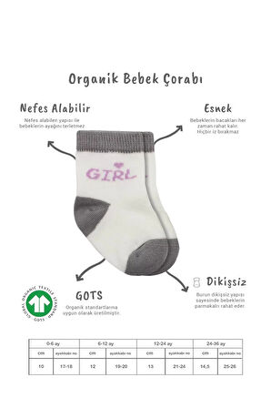 3'lü Penye Boy And Girl Soket Çorap Bs10114 Gri